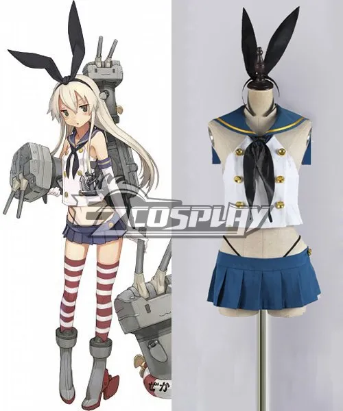 Kantai коллекция Shimakaze Сейлор униформа косплей костюм E001|cosplay costume|uniform cosplaycostume costume |