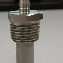 Диффузный камень для домашнего использования-1/" MPT кислородный камень-0,5 микрон, для пивных бочек, 1/4" Барб, для пивных бочек камень