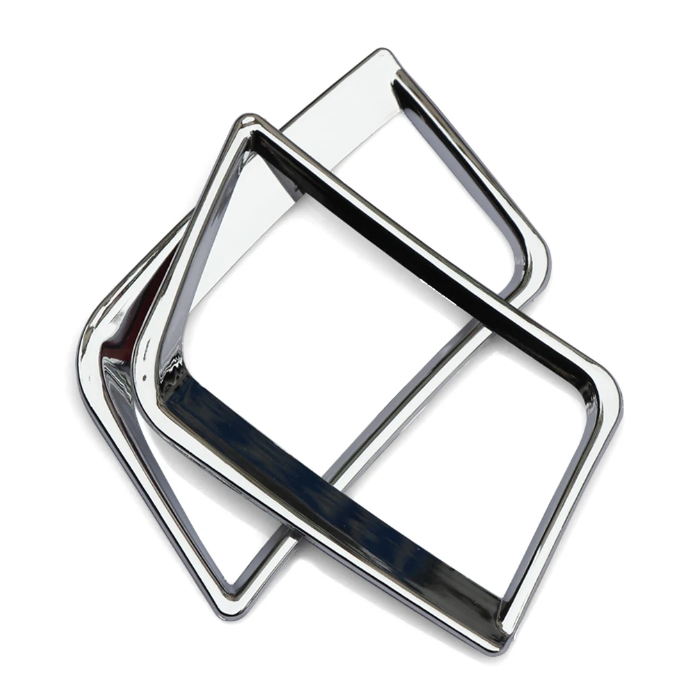 

New Design Car styling ABS chrome trim Car accessories interior outlet decoration ring For Hyundai Solaris Verna,Car Accessories