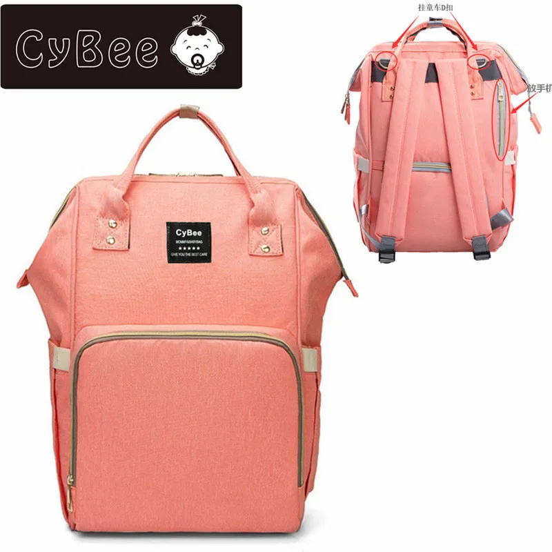 

CyBee Fashion Diaper Bags Upgrade Version Of The Largecapacity Mummy Bag Out Of The Mother And Baby Backpack