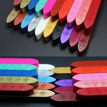 Hot Selling Vintage Colorful Sealing Wax Carved Sticks for Custom Logo Wax Seal Stamp P30