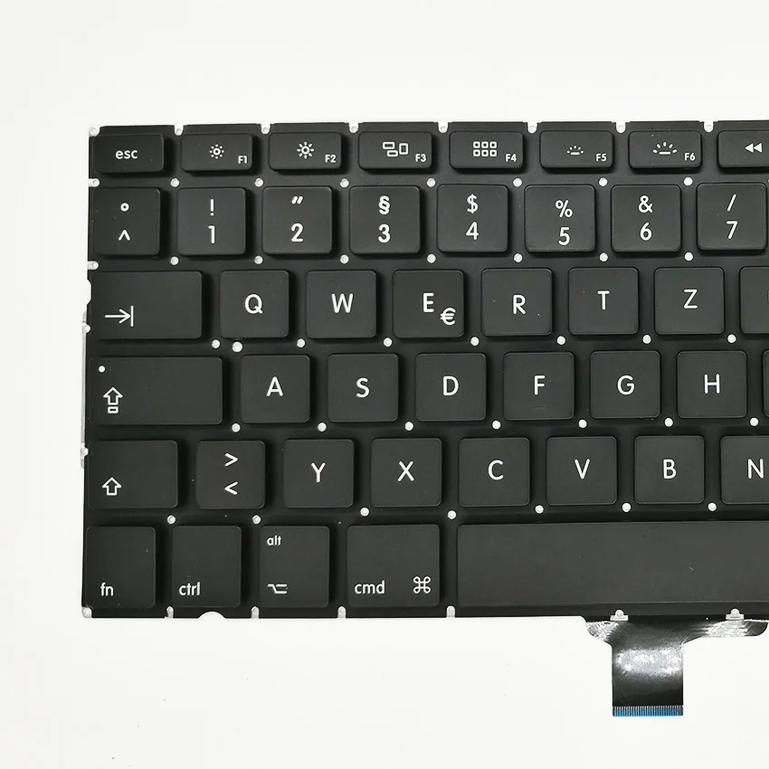 Новая немецкая замена клавиатуры Deutsch QWERTZ для MacBook Pro 1" A1278 2009 2010 2011 2012 год