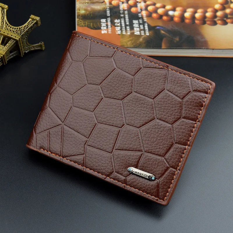 Vintage Men Wallet Short Brand Luxury Slim Male Purses Money Clip Credit Card Dollar Price Stone pattern Wholesale wallets 279 Vintage Men Wallet Short Brand Luxury Slim Male Purses Money Clip Credit Card Dollar Price Stone pattern Wholesale wallets 279