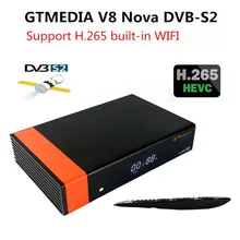 OMESHIN Satellite TV Receiver Gtmedia V8 Nova (New V8 Super) DVB-S2 Freesat Satellite Built Wifi Full HD 1080P td0528 Dropship