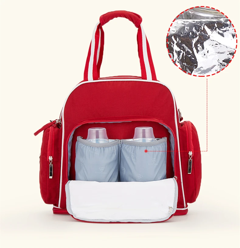 YEINSHAARS пеленки сумка Детская сумка подгузник Bay для беременных сумка-Органайзер сумка рюкзак дорожная сумка Большой Вместимости Сумка для