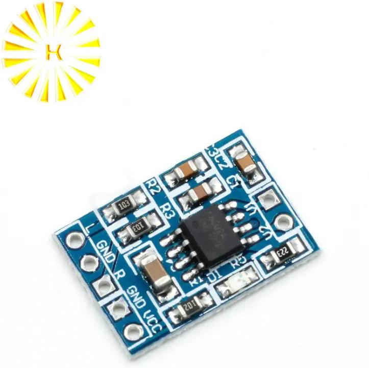 

HXJ8002 Power Amplifier Board Mini Audio Voice Amplifier Module Replace PAM8403