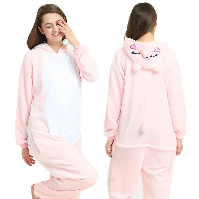 Warm Kids Pajamas Animal Onsies Flannel Children's Sleepwear Pig pajamas For Girls Boys Nightgown Cosplay Warm Kids Pajamas Animal Onsies Flannel Children's Sleepwear Pig pajamas For Girls Boys Nightgown Cosplay