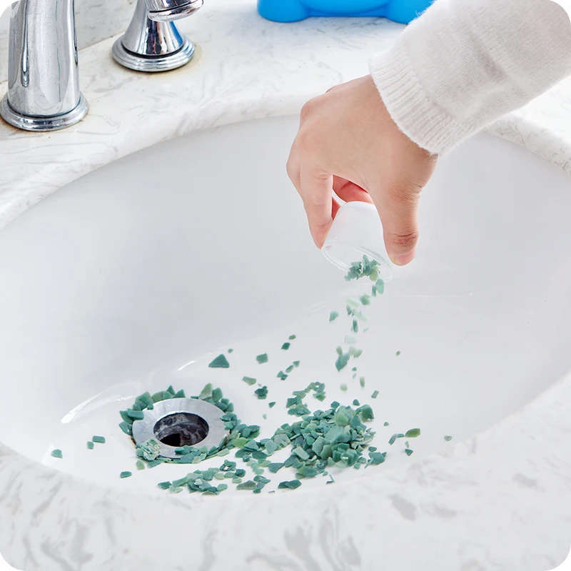 Tanie 600g wydajne rury kanalizacyjne unblocker kuchnia włosów z umywalki spustowy remover spustowy dezodorant do czyszczenia toalety