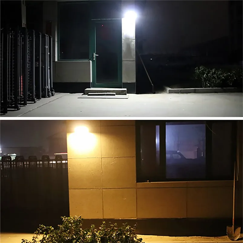 Solar 70 LED Motion Sensor Light Outdoor Garden Path Street Wall Lamp Waterproof Lights Home Decor Lamparas 30MR0616