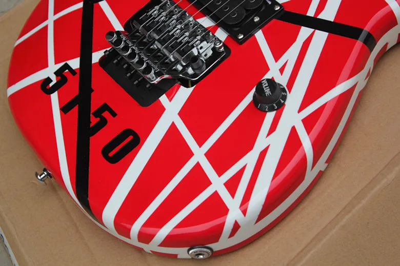 Горячая Red Kraer электрогитара Китай 5150 гитара Custom Shop Eddie Van Halen