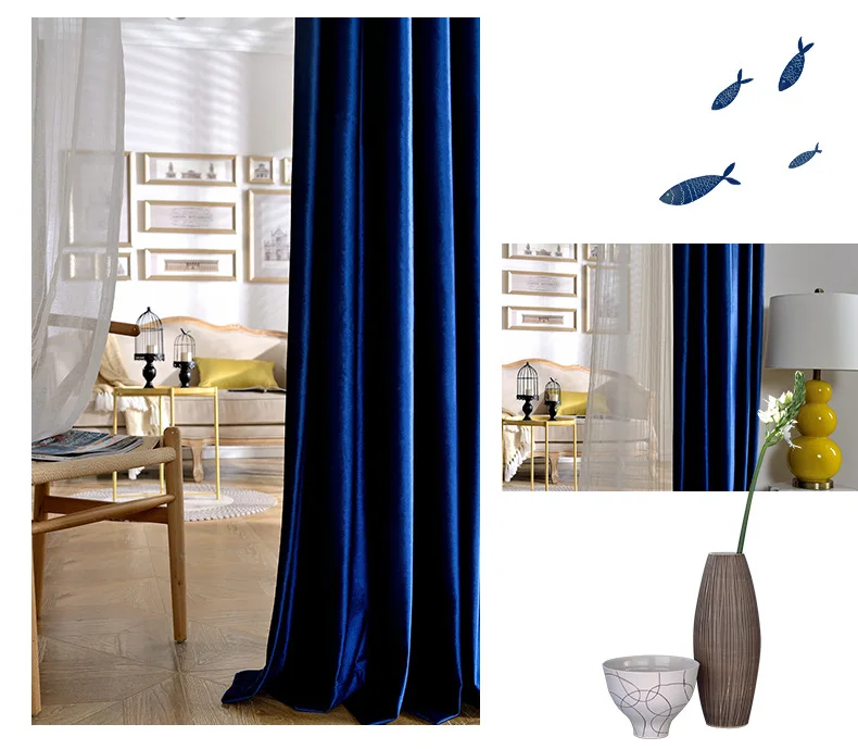 Современные бархатные плотные затемненные шторы для гостиной, Роскошные блестящие занавески для спальни, оконные занавески, Индивидуальный размер, панельная ткань