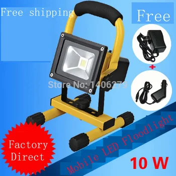 

10w LEDPortable Spotlights LED Rechargeable Spotlights LED Outdoor Emergency LED Spotlights LED Integrated Spotlights