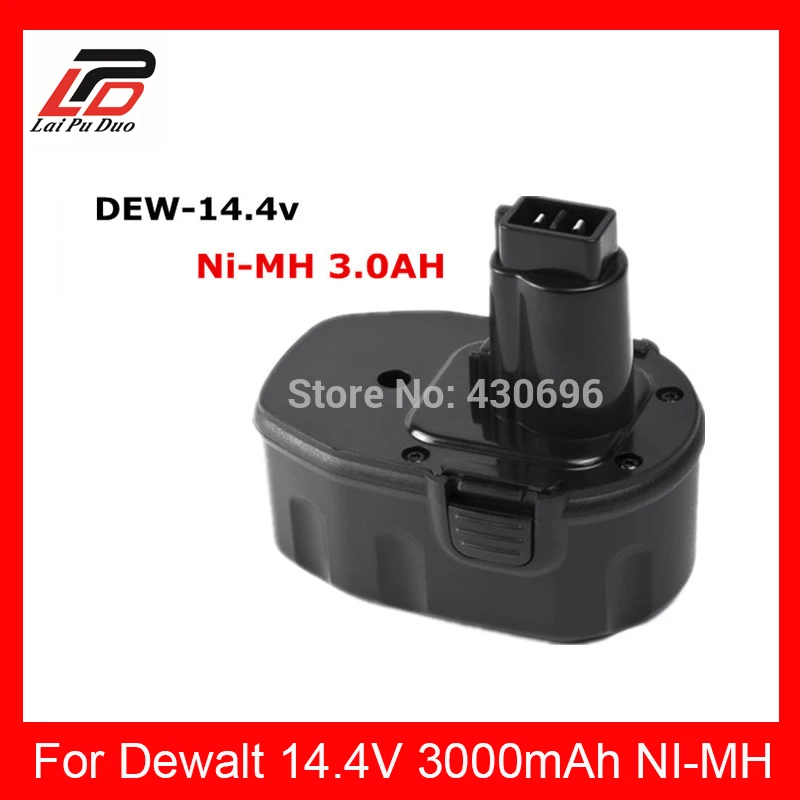 Сменный аккумулятор для электроинструмента Ni-MH 14 4 В 3 0 Ач Dewalt DC9091 DE9038 DE9091 DE9092 DW9091