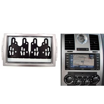 

Auto Car DVD CD Radio Fascia installation facia trim dash kit fit for CHRYSLER 300C/DODGE ChargerMagnum Durango/ Grand 2-DIN