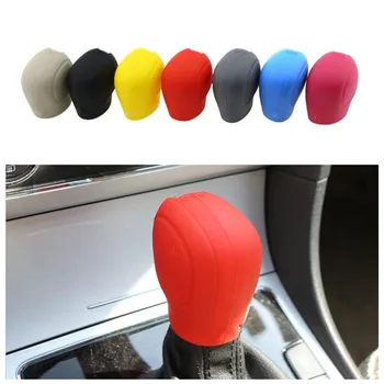 

Jameo Auto Car Gear Head Shift Knob Cover for VW Golf 6 7 GTI DSG Jetta Tiguan POLO BORA Passat B7 Tiguan Touran Refit