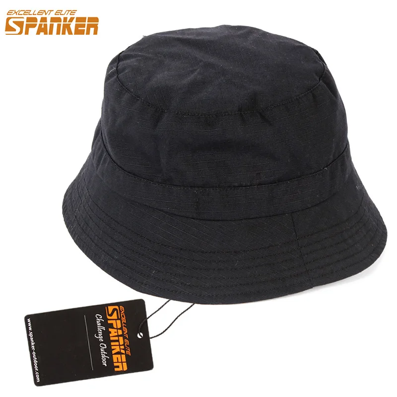 

EXCELLENT ELITE SPANKER Outdoor Bucket Tactical Hats for Men Wide Hat Fisher Man Cap Fishing Hiking Caps Hunting Hats