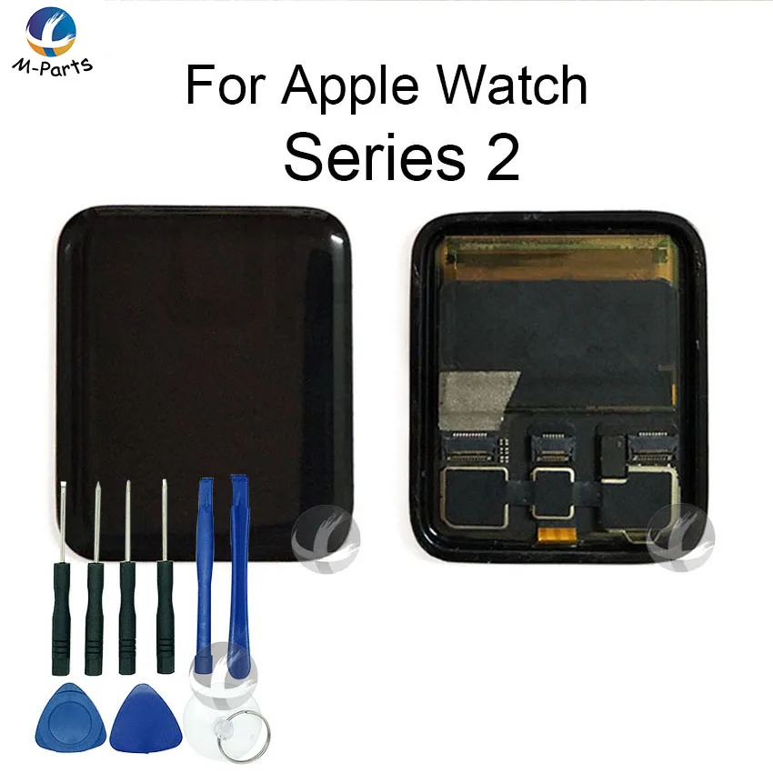 Сенсорный ЖК-экран дигитайзер для Apple Watch Series 1 2 3 Series1 Seires2 Series3 дисплей сапфир 38 мм 42 мм+ Инструменты