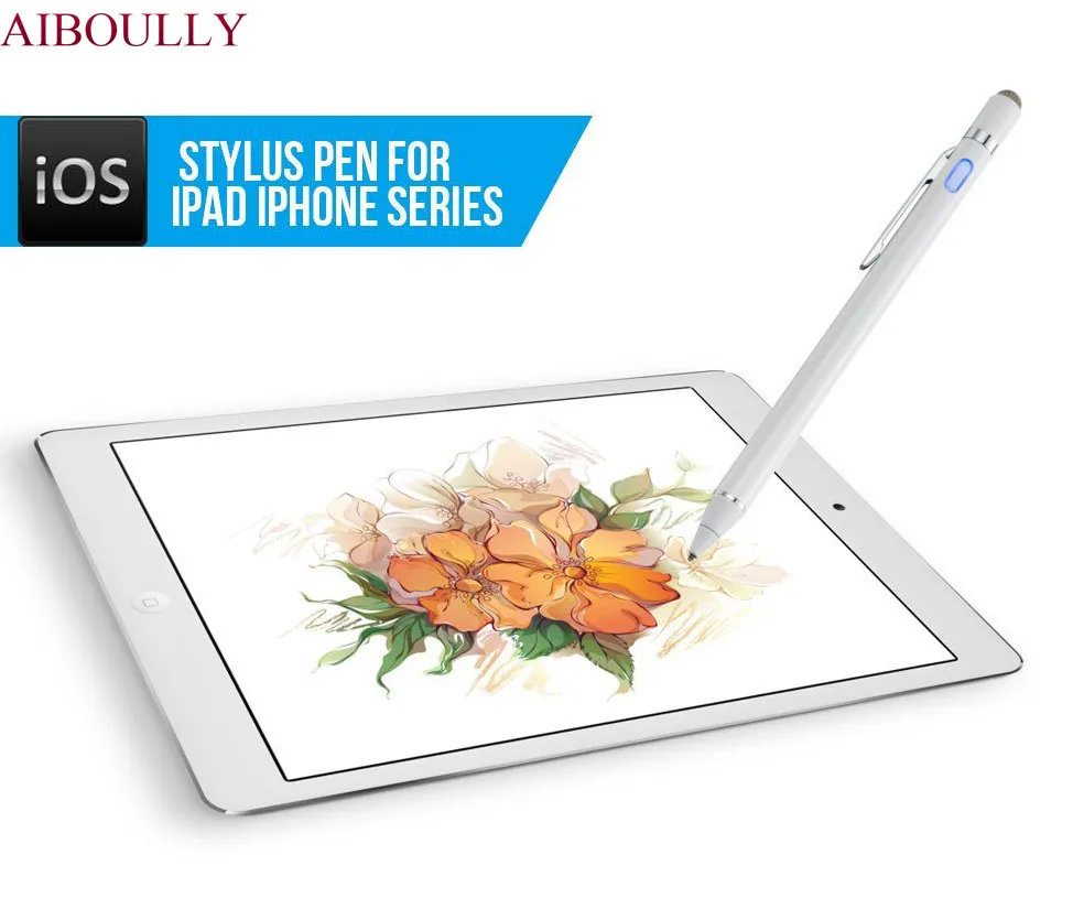Новинка 2018 активный емкостный стилус с металлической ручкой для Apple Pencil ipad iphone