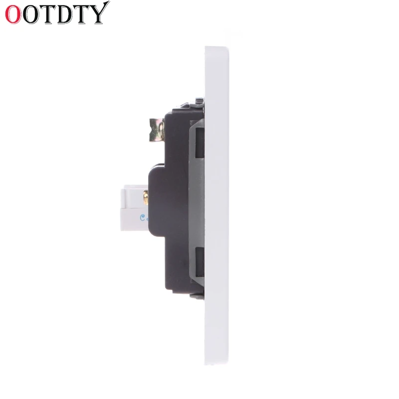 Сетевой адаптер OOTDTY RJ45 + Коаксиальная ТВ антенна настенное крепление выходная