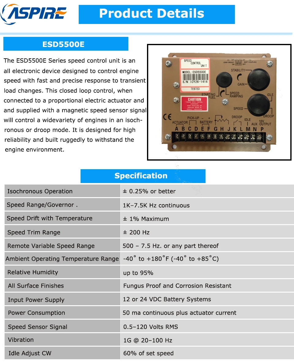 ESD5500EProduct Details