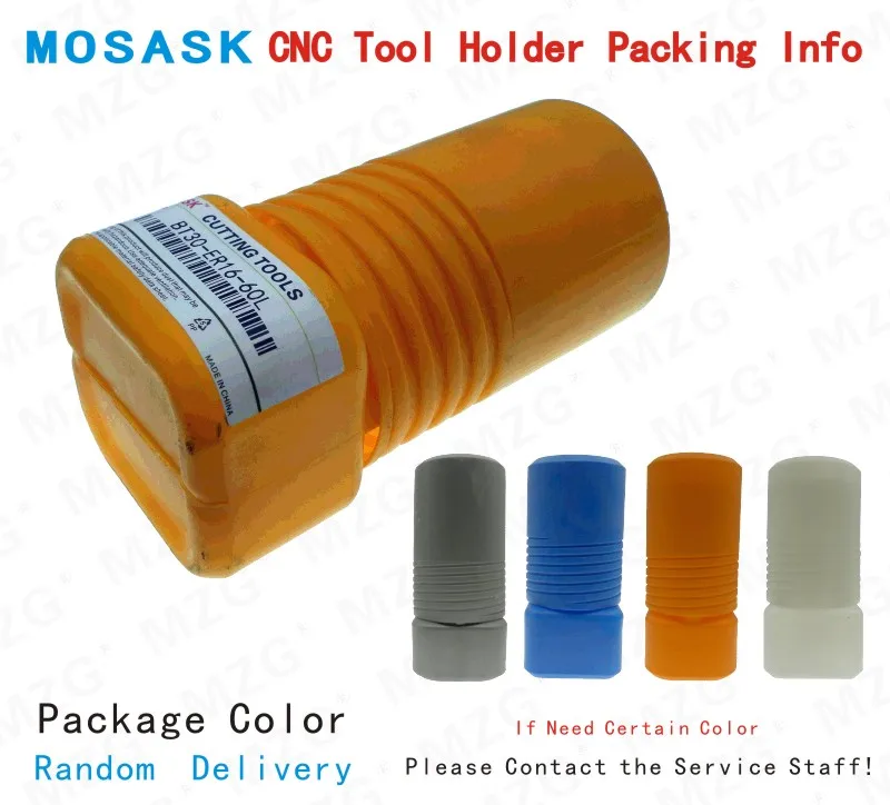 MZG CNC Tool Holder Packing Info