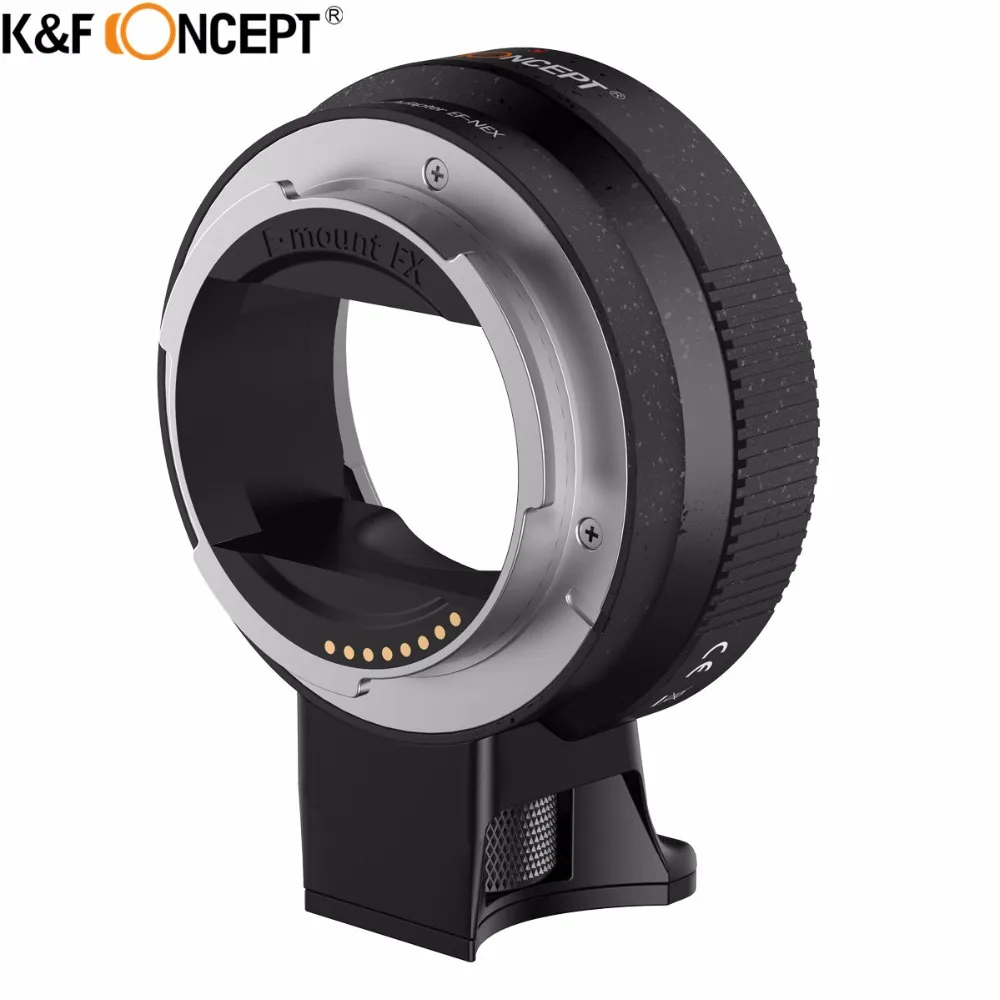 K&F CONCEPT Camera Lens Mount Adapter Ring Auto Focus fit for Canon EOS