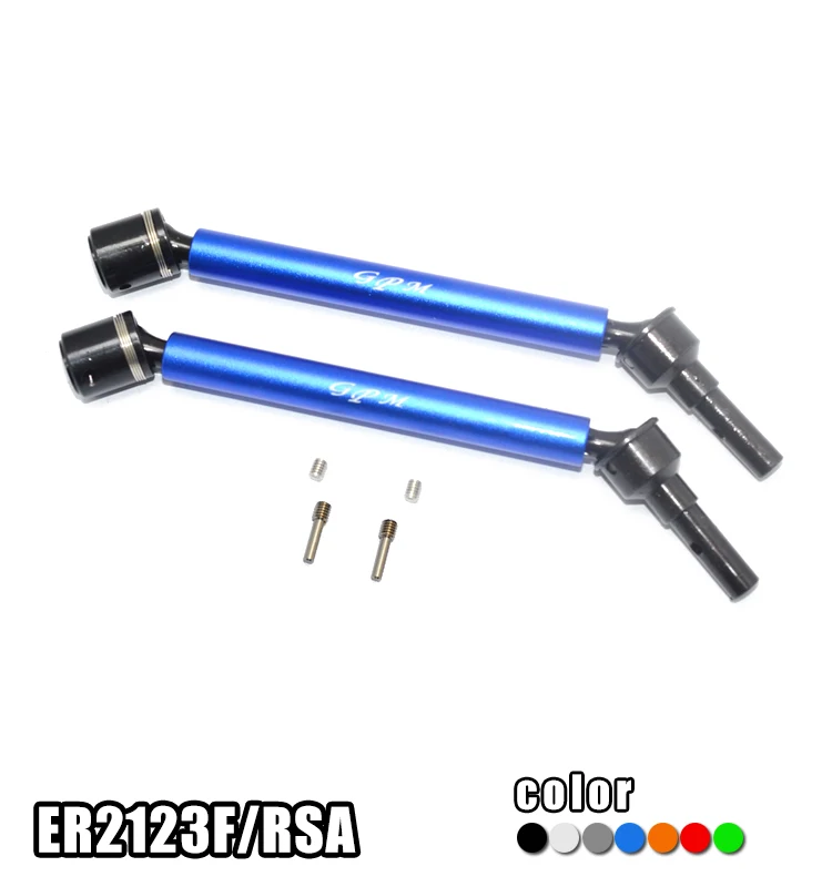 

Hardened steel rod + alloy body adjustable CVD dogbone 1/10 rc car part for TRAXXAS E REVO 2.0