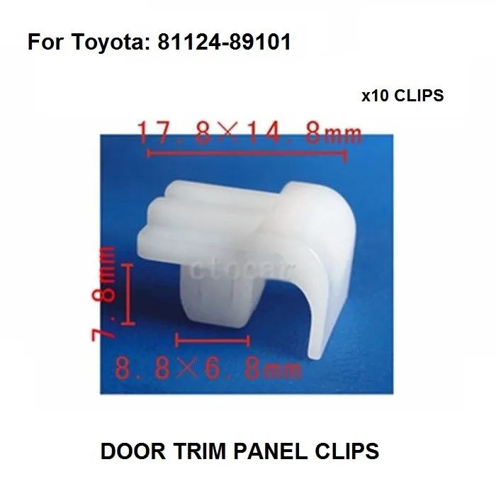 Buy x10pcs OEM Nylon For Toyota Truck Headlight Spacer