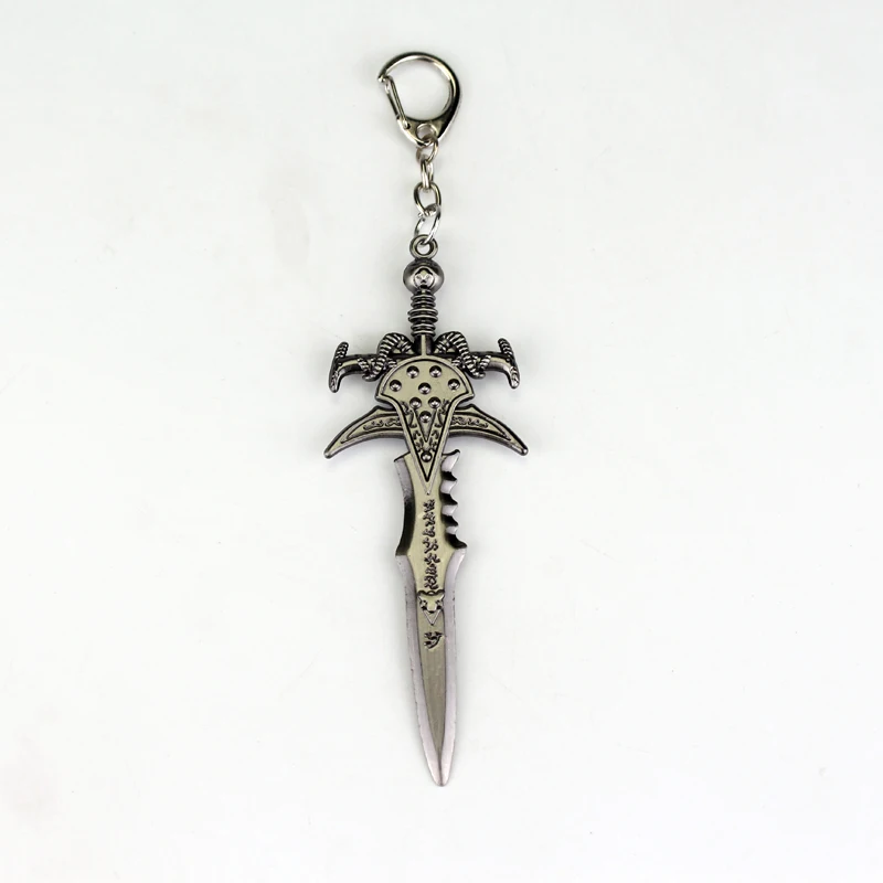 Free Shipping WOW Sword Frostmourne Key Chain WOW Llavero Chaveiro