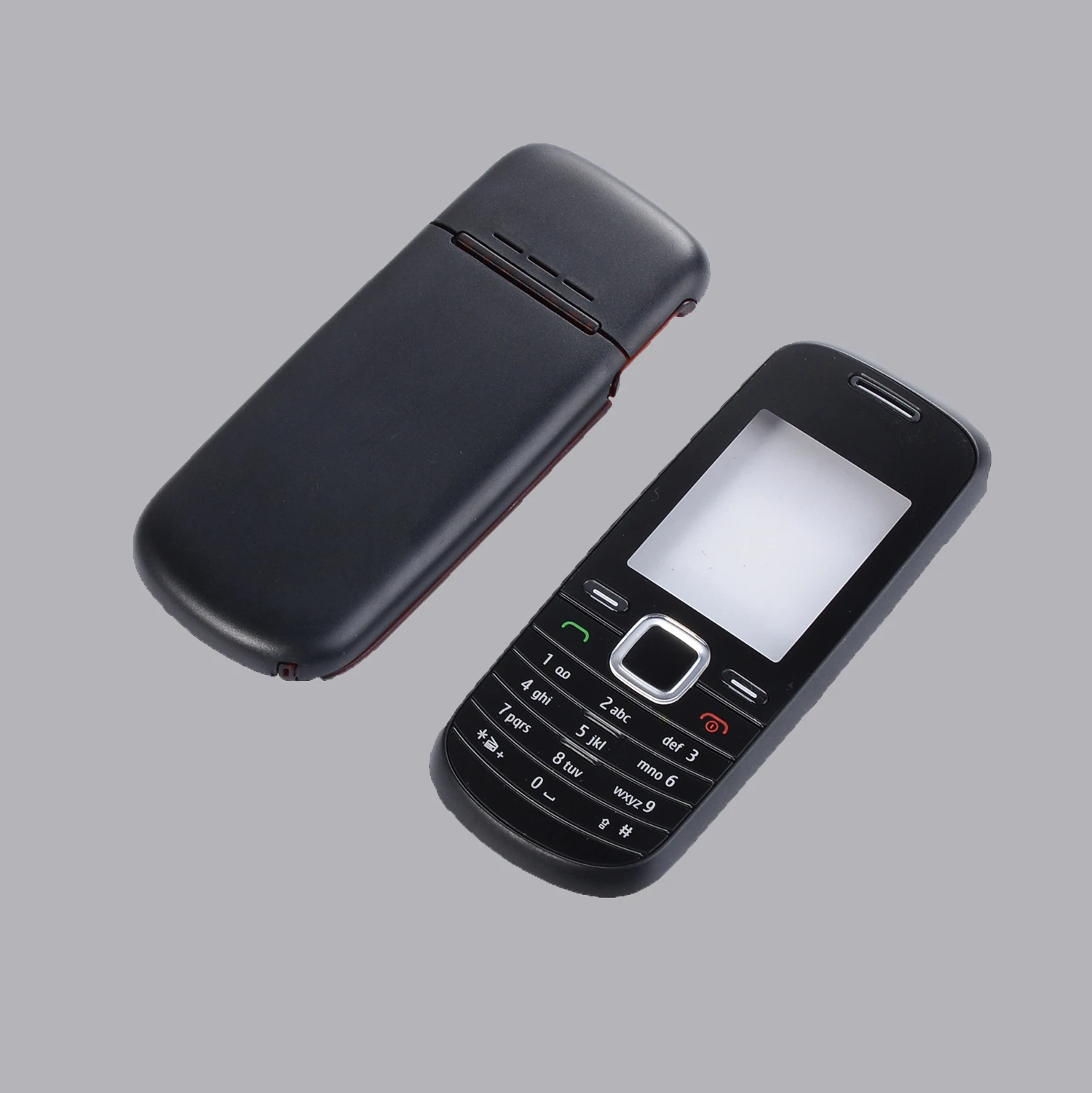 Чехол с полным корпусом для Nokia 1661 задняя крышка аккумулятора клавиатура