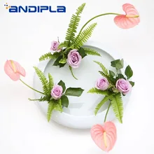 Изысканная белая керамическая ваза цветочный горшок Настольный гидропонный горшок Арома эфирное масло бутылка японский стиль икебана цветочный горшок