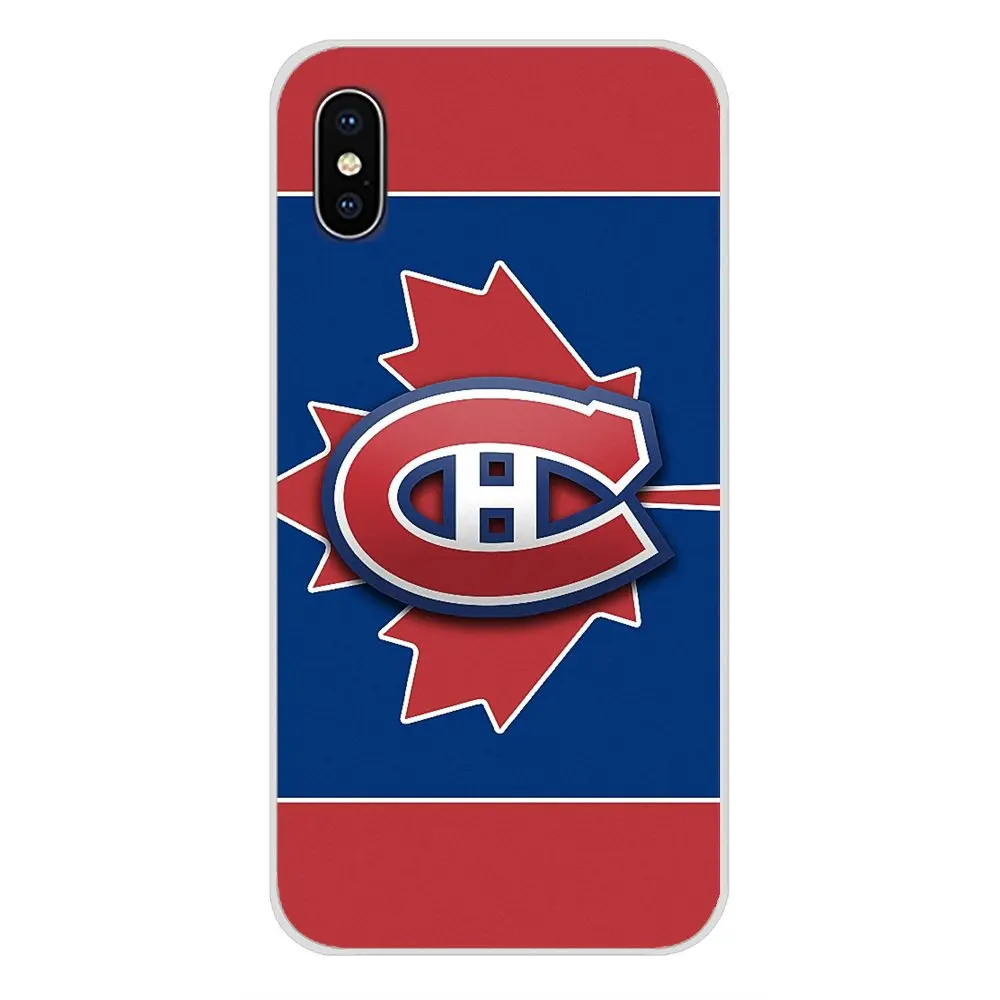 Мобильный телефон Обложка для Huawei G7 G8 P7 P8 P9 P10 P20 P30 Lite Mini Pro P Smart Plus хоккей на льду Montreal Canadiens - Цвет: images 6