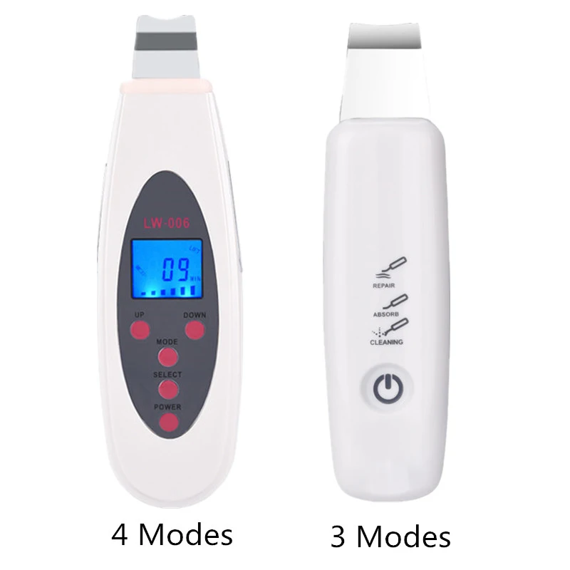 

Ultrasonic Skin Scrubber Face Deep Cleansing Skin Peeling Facial Pores Cleaner Acne Blackhead Wrinkles Removal Exfoliating 35