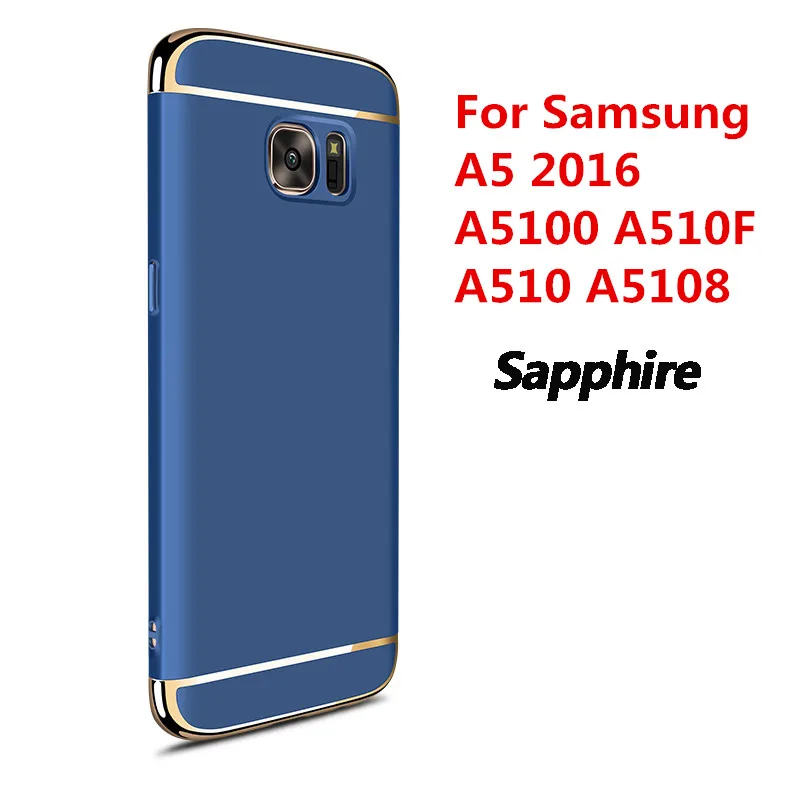 Чехлы для Samsung Galaxy A5 2016 роскошный защитный чехол задней панели 3 в 1 Жесткий ПК