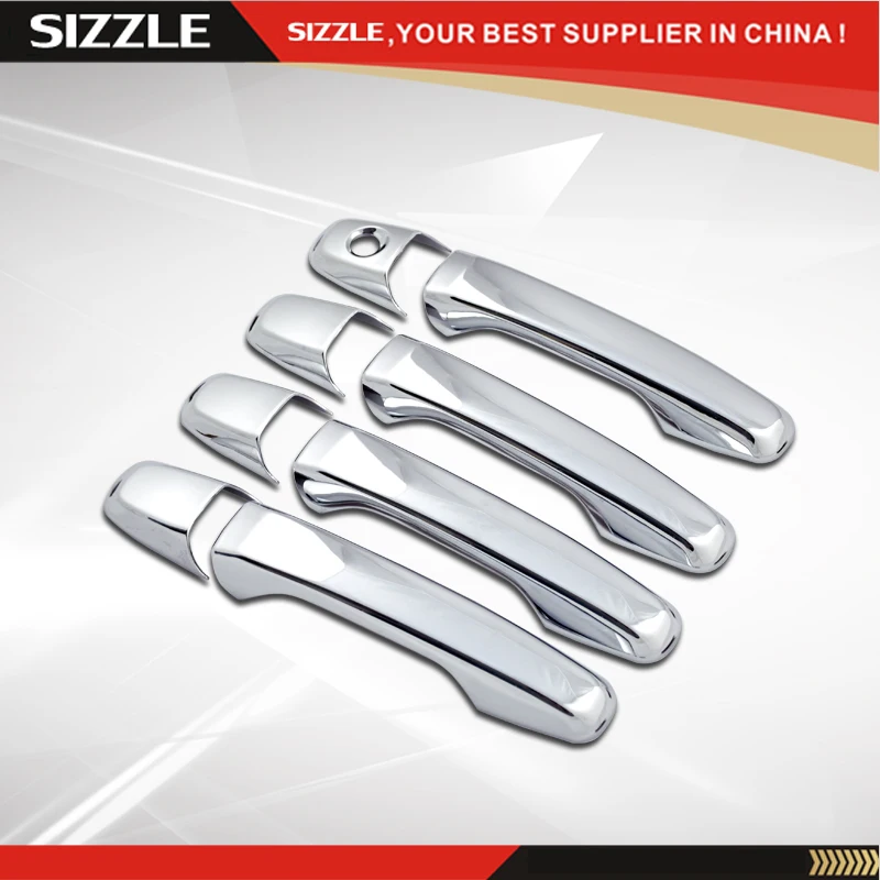 

2011-2014 4D Door Handle Cover No PSKH For Ford Explorer Sport Trac ABS Plating Handle Decoration and Protection
