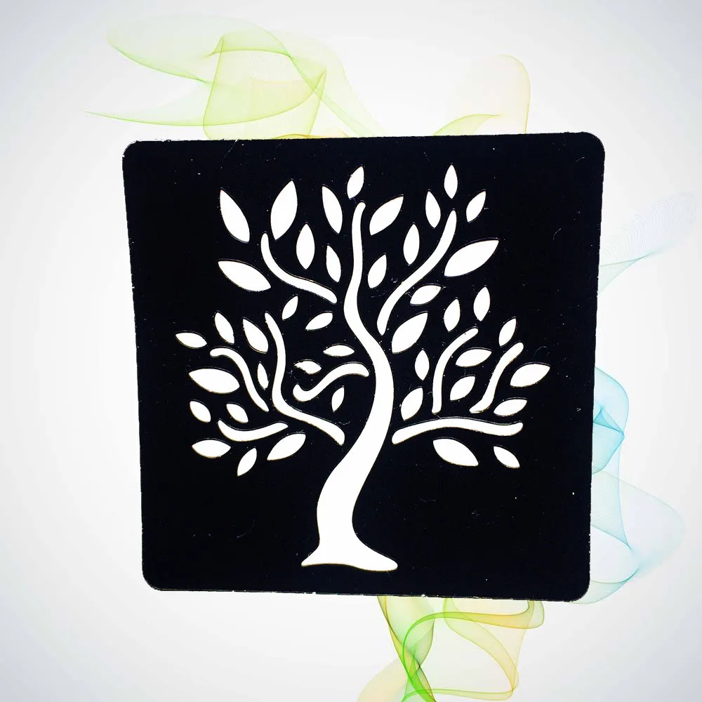 Трафареты Life OF Tree Leaf для женщин и девочек трафареты боди арта хна наклейки