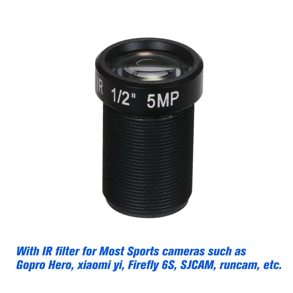 Buy 5.0 Megapixel Action Camera Lens 25mm IR Lens M12