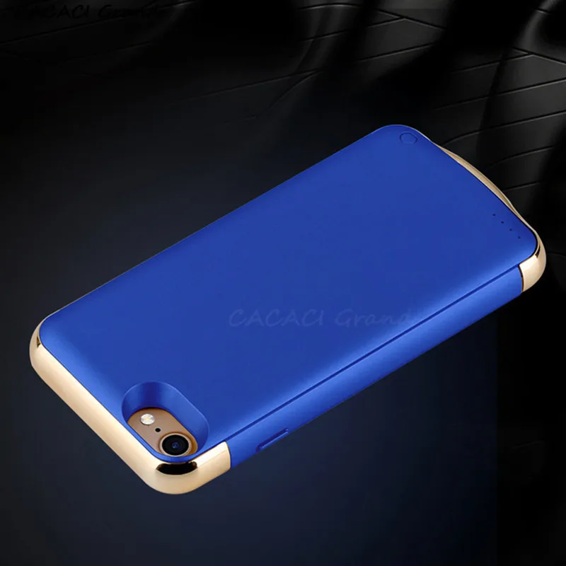 

Ultra Thin Plating Portable Battery Charger Case For iPhone XR XS Max Wireless Power Bank For iPhone X XS Charging Cover Coque