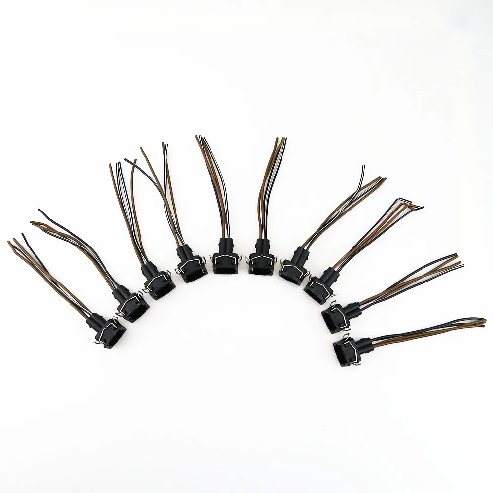 SCJYRXS 10Pcs 4 Pin Air Conditioning Start Pressure Sensor Switch Plug