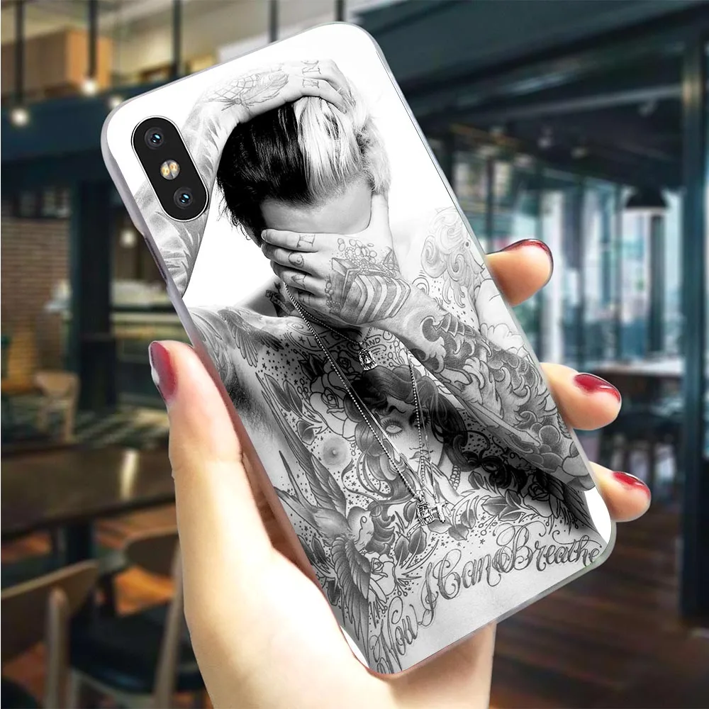 

Plastic Phone Cover for iPhone 6S Plus Jesse Rutherford Case for iPhone Xs Cases 8 Plus XR X XR 7 6 5 5S SE Xs Max