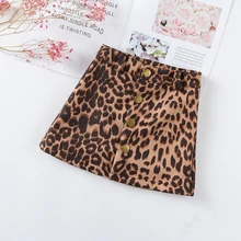 Baby Girls Leather Leopard Skirts 2019 Autumn Winter A-Line Skirt for Girl Casual Brand Children Clothes 2-7Y Kids Toddler Skirt цена Baby Girls Leather Leopard Skirts 2019 Autumn Winter A-Line Skirt for Girl Casual Brand Children Clothes 2-7Y Kids Toddler Skirt цены онлайн