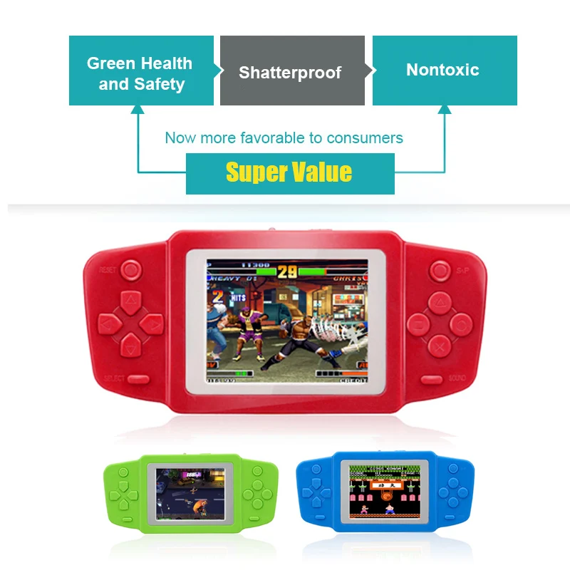 Новый RS 33 портативные игровые игроков Портативный 2 0 ''Цвет экран Ретро