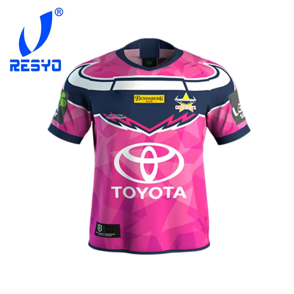 

RESYO for North Queensland Cowboys 2019 Mens Women in League Jersey Rugby Jersey Size:S-3XL Free Shipping