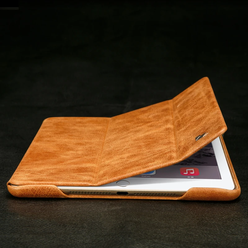 Jisoncase флип кейсы для iPad Air 1 ipad air 2 смарт чехол Роскошный держатель из натуральной