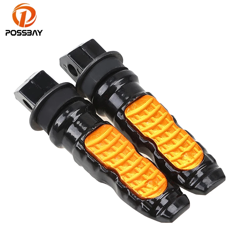 1 Pair Rubber Front Pedal Footrest Foot Pegs Fit For YBR 125 For 2020 Crypton 110 Foot Peg Cover