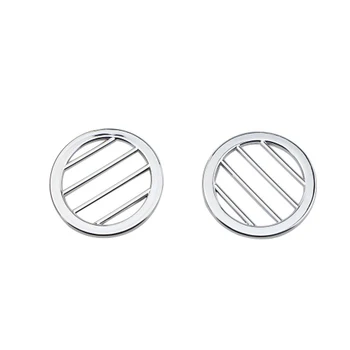 

Foal Burning Car Chrome Air Vent Protective Cover Trim Air Condition Outlet Sticker for Kia Sportage R Sportager 2012 - 2015