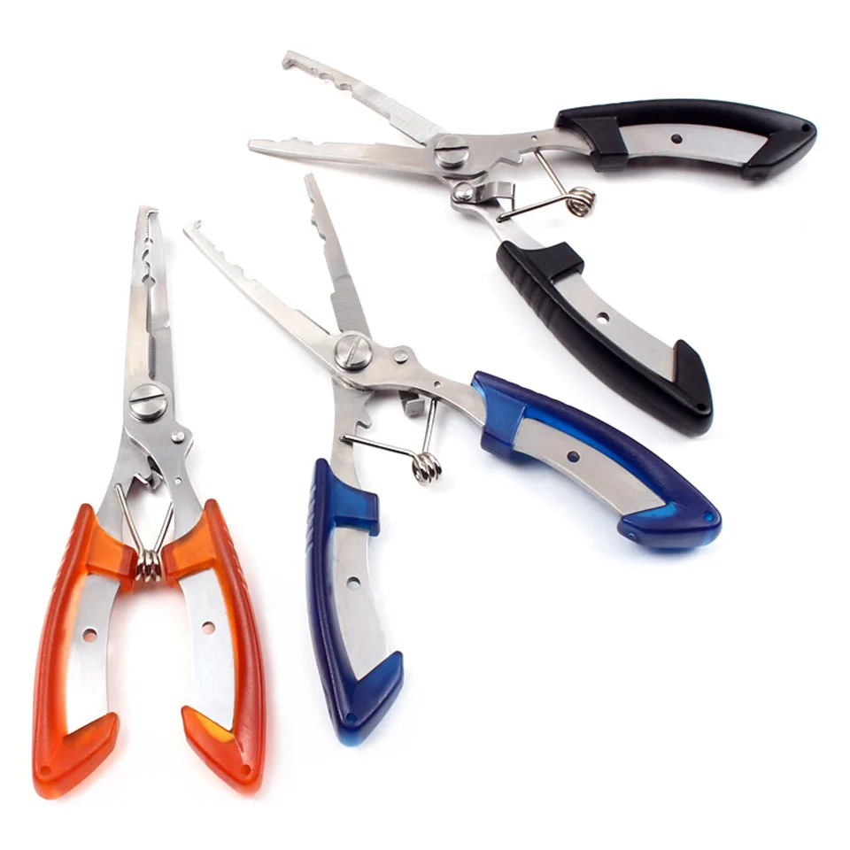 

1 Pcs Stainless Steel Fishing Pliers Scissors Line Cutter Lure Hook Tackle Tool Kits Accessories