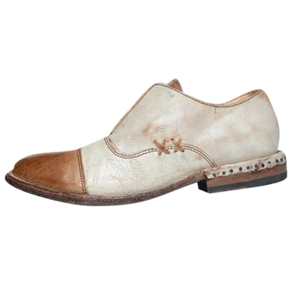 Г., Демисезонная женская обувь винтажные женские туфли-лодочки на низком каблуке в стиле ретро ботильоны с круглым закрытым носком