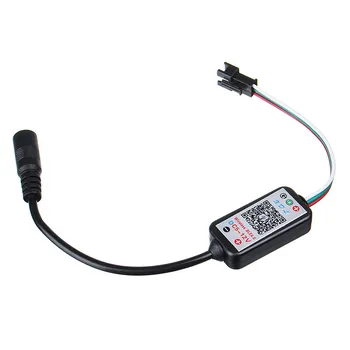 

CLAITE DC5-12V 192W 3Pin Pixel Smart IC RGB LED bluetooth Controller for WS2811 WS2812 SK6812 Strip Light