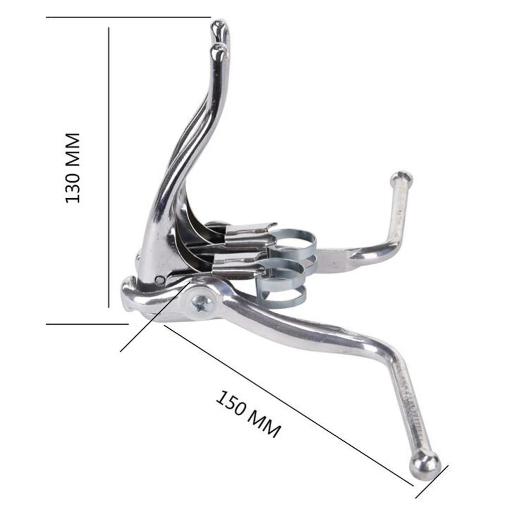 1 Pair Road Bike Drop Bar Brake Levers Racing Bicycle Dual Control Handbrake Freno de biciclete velo levier de frein